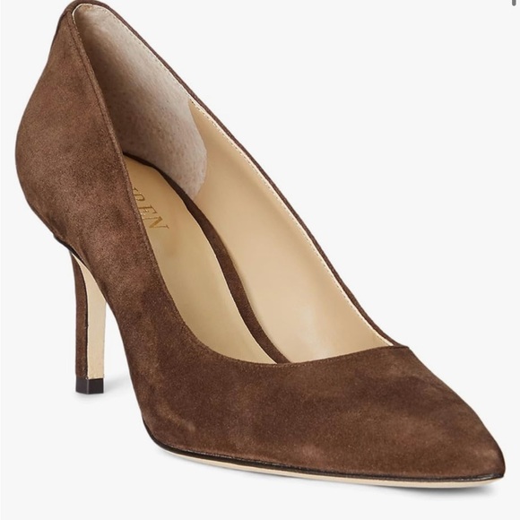 Lauren Ralph Lauren Shoes - Lauren by Ralph Lauren Women's Lanette Suede Kitten Heels Pump Size 6 No Box